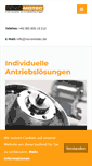 Mobile Screenshot of novomotec.de